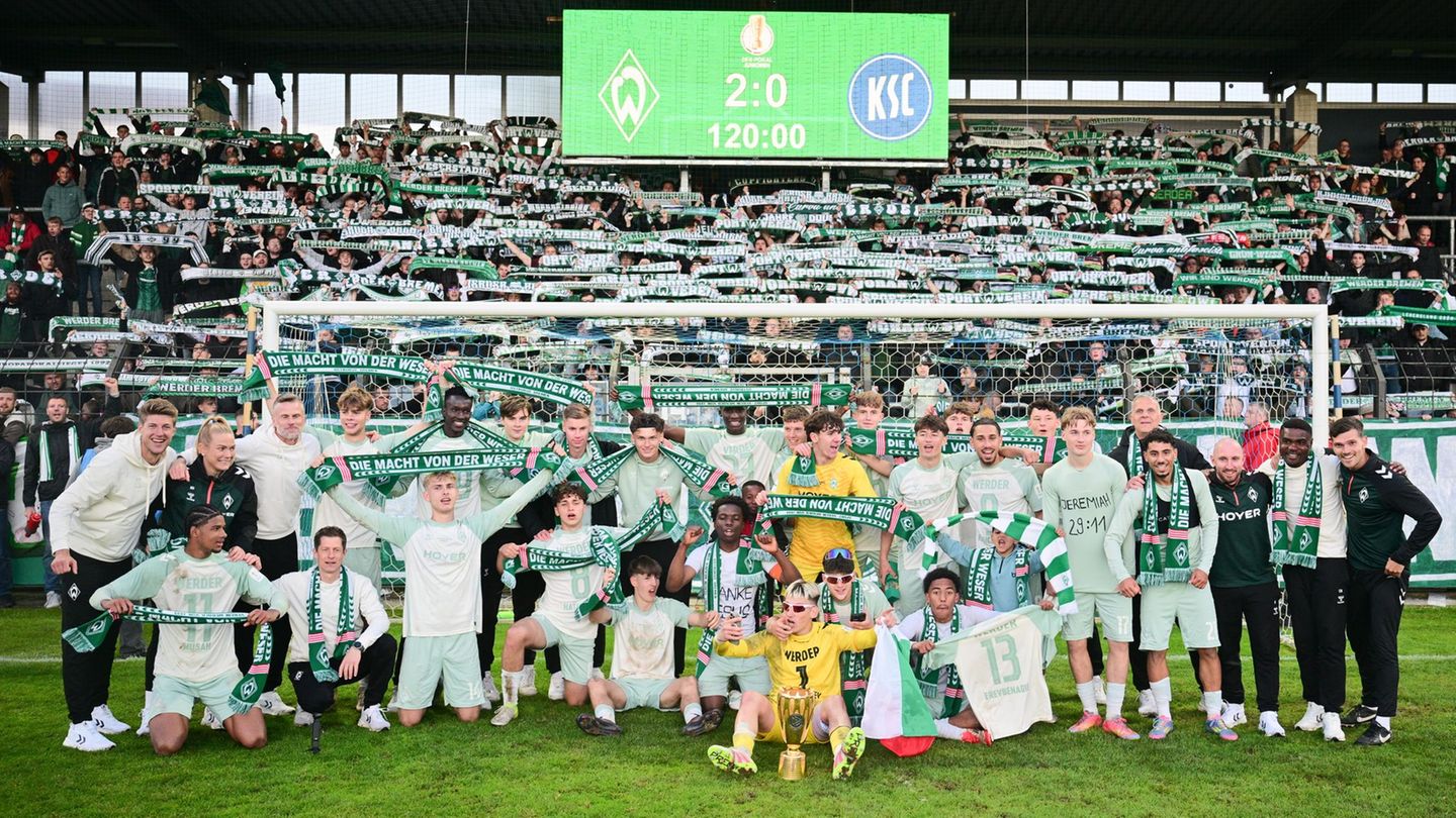 Fußball-Bundesliga: Nächster Profivertrag: Werder befördert Pokalsieger-Talente