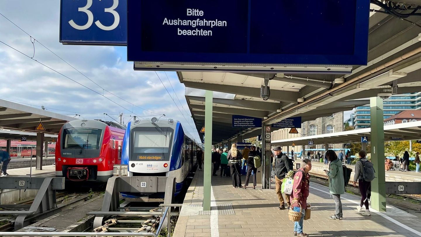 Bahnverbindungen: Störung am Münchner Hauptbahnhof
